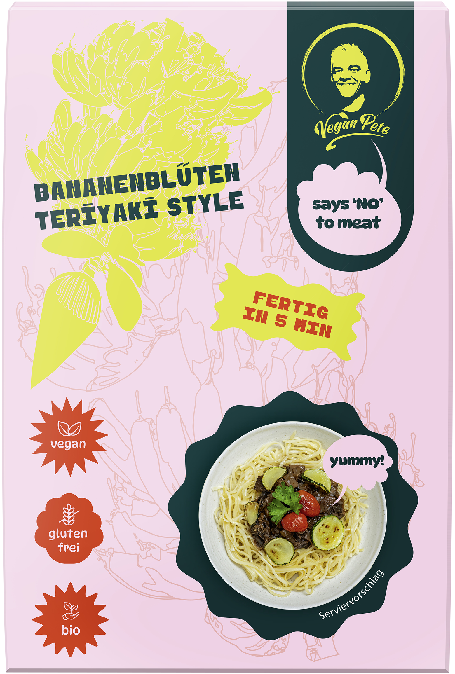 Bananenblüten Teriyaki Style 250g/A