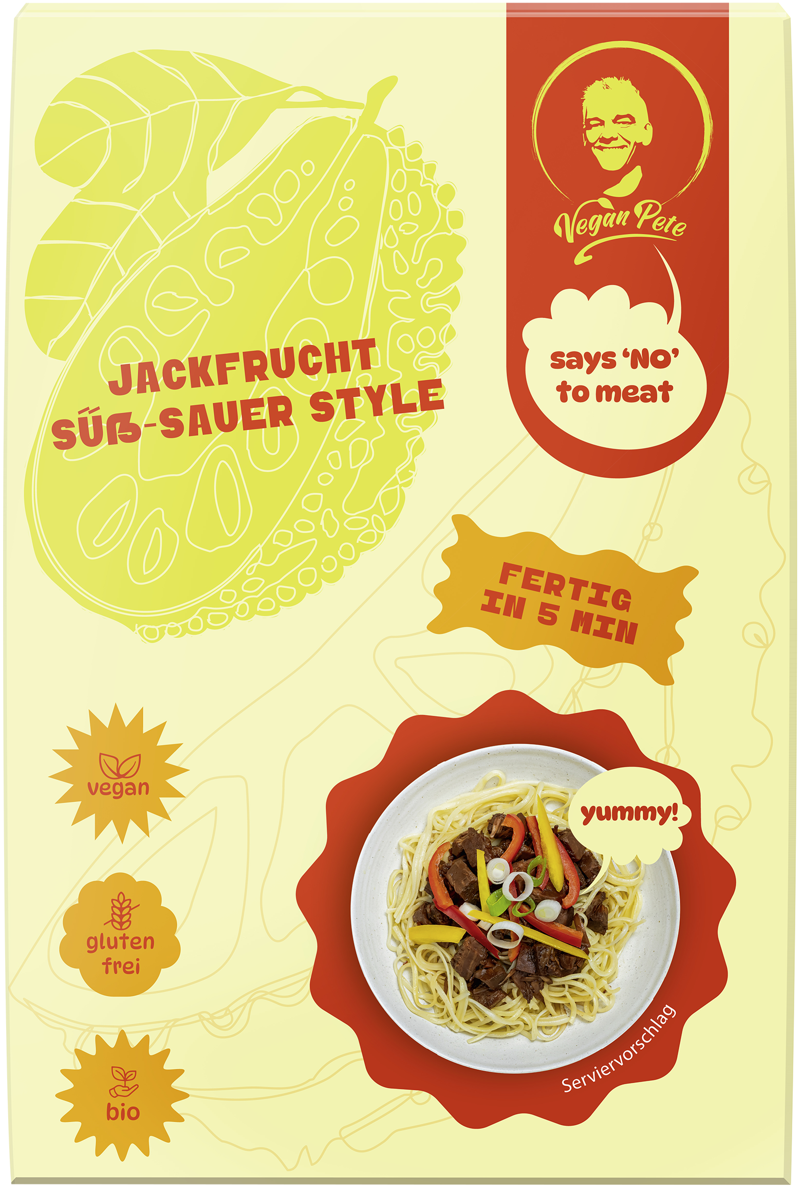 Jackfrucht Süß-Sauer Style 250g