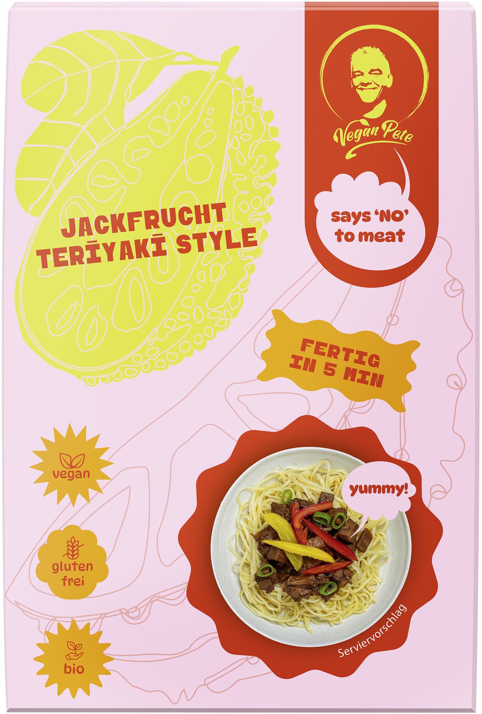 Jackfrucht Teriyaki Style 250g/nl